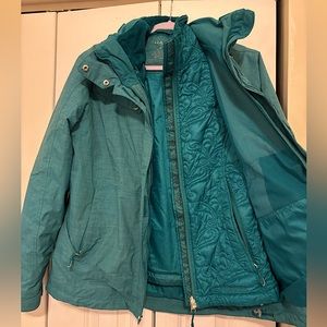 LLBean Ski Jacket — Medium, 2-in-1 Jacket
